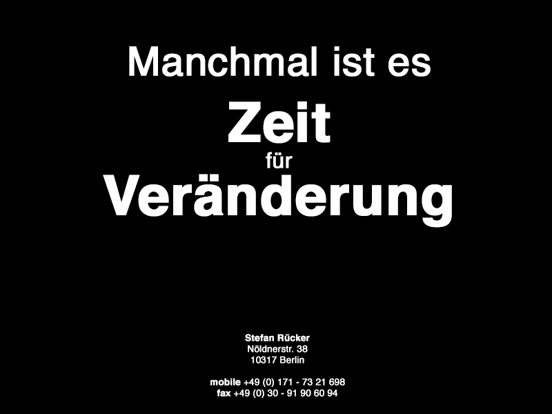 SR-Schnitt.de - Stefan Rücker - Digital Media Design